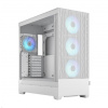 FRACTAL DESIGN skříň Pop XL Air RGB White TG Clear Tint, 2x USB 3.0, bez zdroje, E-ATX FD-C-POR1X-01