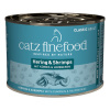 Výhodné balenie catz finefood 24 x 200 g - sleď a krevety