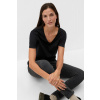 Dámske tričko s.OLIVER 2060852 9999 Farba: Čierna, Veľkosť: 36