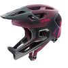 Uvex React Jr. Fullface - Cranberry Matt - unisex junior 52-56 cm