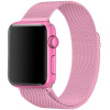 Remienok Loop Milanese Apple Watch 42/44/45mm New Pink