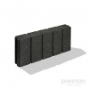 Premac obrubník palisádový 55x8x25 cm grafit