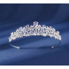 Naishide Jewelry Slávnostná korunka do vlasov Leaves Druh barvy: Stříbrná