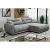 MID.YOU ROHOVÁ SEDAČKA, textil, sivá - Sedačky - 001574006806