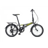 Skladací bicykel Author Simplex 2023 M strieborná-matná/limeta