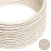 Textilný kábel Ultra Soft s ľanovou tkaninou, 2 x 0.75mm, 1 meter