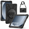 Pancierové puzdro Armor s držiakom a opaskom pre Galaxy Tab A9 8,7 X110/X115
