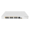 Mikrotik CRS328-24P-4S+RM síťový přepínač Řízený L2/L3 Gigabit Ethernet (10/100/1000) Podpora napájení po Ethernetu (PoE) 1U Bílá
