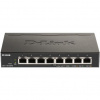 D-Link DGS-1100-08PV2 Riadený L2/L3 Gigabit Ethernet (10/100/1000) Podpora napájania cez Ethernet (PoE) Čierna (DGS-1100-08PV2/E)