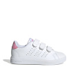 adidas Advantage Base 2.0 Shoes Kids White/Pink C11 (29)