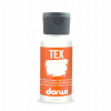Darwi TEX Farba na textil 100050010 biela 50 ml