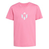 adidas adidas Messi Graphic T-Shirt Kids Solar Pink 9-10 Years