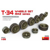 MiniArt T-34 Wheels Set. 1942 Series 1/35