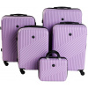 BERTOO Milano světle fialový set 99l, 70l, 52l, 38l, 12l