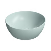 GSI PURA COLOR PURA keramické umývadlo na dosku, Ø 42cm, ghiaccio mat 885115