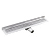 Gelco MANUS ONDA nerezový sprchový kanálik s roštom, k stene, 750x112x55 mm SPH GMO23