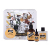 PRORASO Wood & Spice Beard Wash : šampon na vousy 200 ml + balzám na vousy 100 ml + olej na vousy 30 ml + plechová dóza
