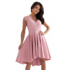 Dámske šaty 300-7 PATRICIA - NUMOCO starorůžová XL