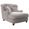 Sit & More XXL KRESLO, textil, kompozitné drevo, krémová - Online Only obývacie izby - 000144004212