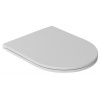 Isvea Isvea, INFINITY WC sedátko SLIM, Easy Take, Soft Close, biela matná, 40KF0201I-S
