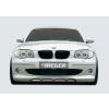 Rieger spojler pod predný nárazník pre BMW rad 1 E87 4-dver. pred faceliftom, r.v. 09/04-03/07, plast ABS bez povrchovej úpravy
