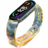 Pásik pre Xiaomi Mi Band 5/6 silikónový, žltý