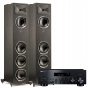 Martin Logan Foundation F1 Black Podlahový stĺp 1 ks