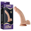 Lovetoy Real Extreme - G-bodový dildo - 21cm (naturálna)