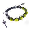 Shamballa náramok Olivine st377 bižutéria (Shamballa náramok Olivine st377 bižutéria)