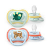 Philips AVENT Cumlík Ultra air modrá/zelená 0-6m obrázok chlapec 2ks