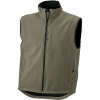 James & Nicholson Vesta JN 136, 3-vrstvá, softshellová, pánská COT02013655005-olive 2XL Olivová