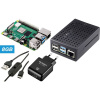 TRU COMPONENTS Pure Set Raspberry Pi® 4 B 8 GB 4 x 1.5 GHz vr. napájacieho zdroja, vr. púzdra