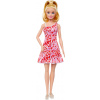 Bábika Barbie Modelka - Ružové kvetinové šaty (194735094073)