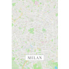 Plagát, Obraz - Milan color, POSTERS, 26.7 × 40 cm