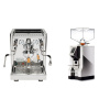 ECM Technika V Profi PID, oliva + Eureka Mignon Perfetto, CR chrome