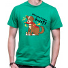 Fajntričko Vinárske tričko - Záchraňujem zivoty, Farba zelená, Strih/ Variant Pánsky/UNISEX