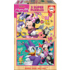 EDUCA Drevené puzzle Minnie a Daisy 2x16 dielikov