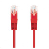 C-TECH kabel patchcord Cat5e, UTP, červený, 3m CB-PP5-3R