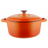 Silvercrest® Liatinový hrniec, 5,6 l (oranžová) (100393102)