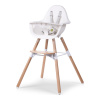 Childhome Stolička 2v1 Evolu 2 Natural / White biela