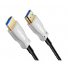 PREMIUMCORD Optický kábel High Speed + Ethernet 4K@60Hz, M/M, pozlátené konektory, 7 m