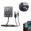 Adaptér do auta BT 5.4 USB Mini Jack 3,5 mm s vstavaným mikrofónom