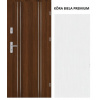 ERKADO HERSE LUX SET vchodové bytové dvere Plné Intarzie Premium Kôra Biela+Zárubňa ERK-HERSELUXSEET-PremiumKoraBiela