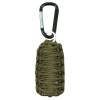 MFH Súprava na prežitie Parachute Cord OD zelená
