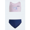 Dvojdielne detské plavky adidas Performance DISNEY KC5633 fialová 122