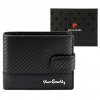 Pánska kožená peňaženka Pierre Cardin YS607 8825A čierna 11,5 x 9 x 2,5 cm