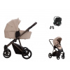BEBETTO Pelpasso Pro + Cybex Aton B2 i-Size 02 choco 2025