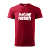Sablio Tričko s potlačou Fortnite Team 2 - červené M