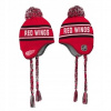 Detská zimná čiapka Detroit Red Wings NHL Jacquard Tassel Knit With Pom