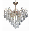 Stropné svietidlo, lampa - Rhodos 4 Venti Złoty Crystal Luster 1258/4 (Rhodos 4 Venti Złoty Crystal Luster 1258/4)